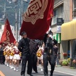 早稲田大学応援部　パレード